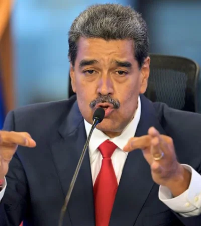 Maduro apareció con otro de sus postulados de conspiración electoral.