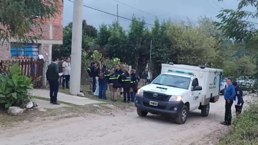 El sexto femicidio en Córdoba en lo que va del año fue cometido en este domicilio de Los Reartes. (Foto: NA)