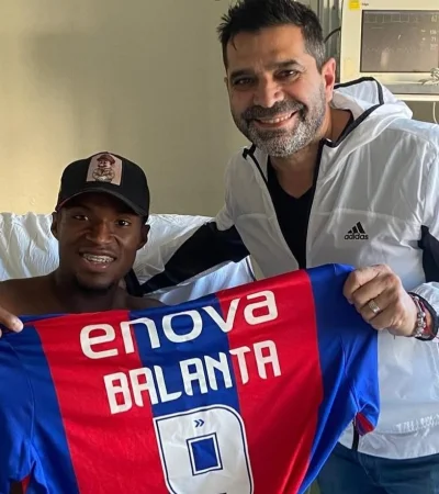 Oswaldo Balanta se recupera de a poco.
