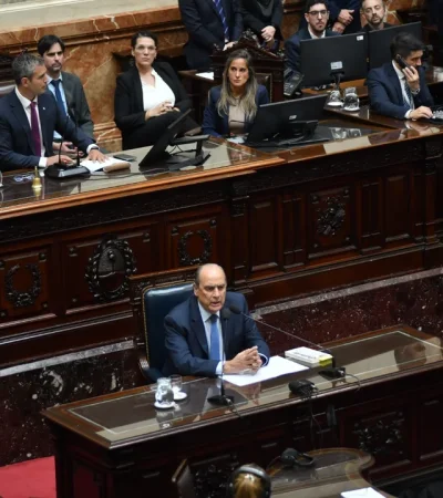 El  jefe de Gabinete en Diputados      /