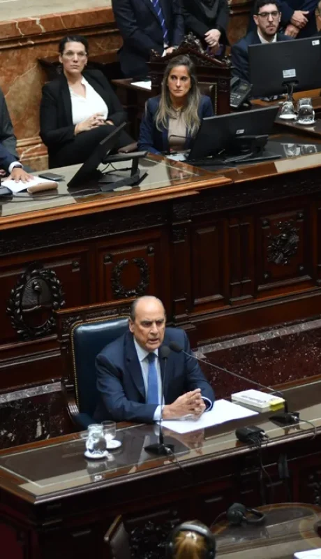 El  jefe de Gabinete en Diputados      /