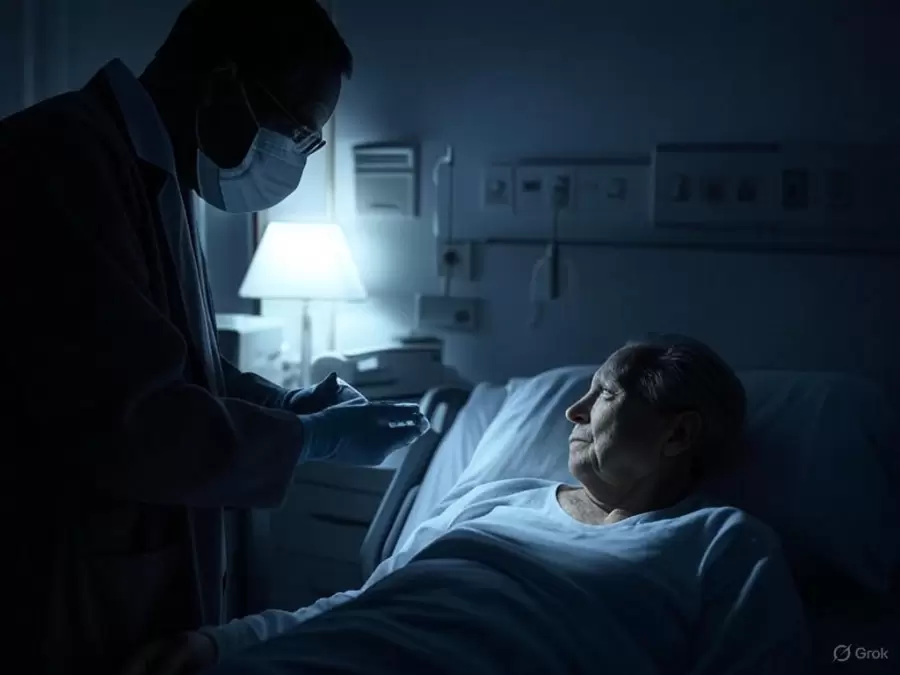 Médico con paciente