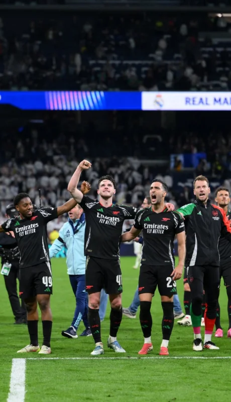 El Arsenal sepultó al poderoso Real Madrid en el Bernabeu