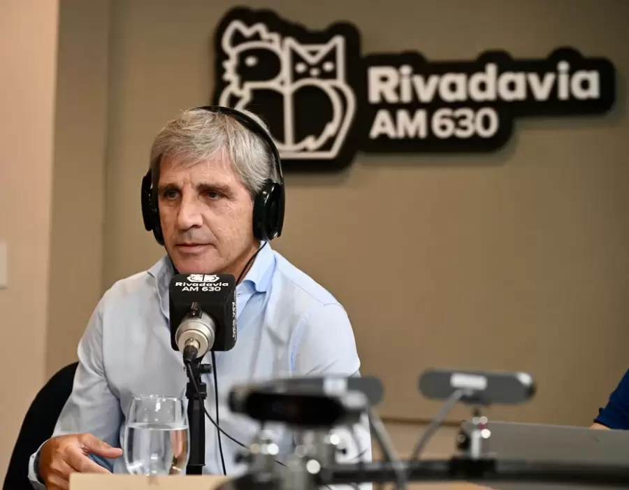 Ministro de Economía Luis Caputo