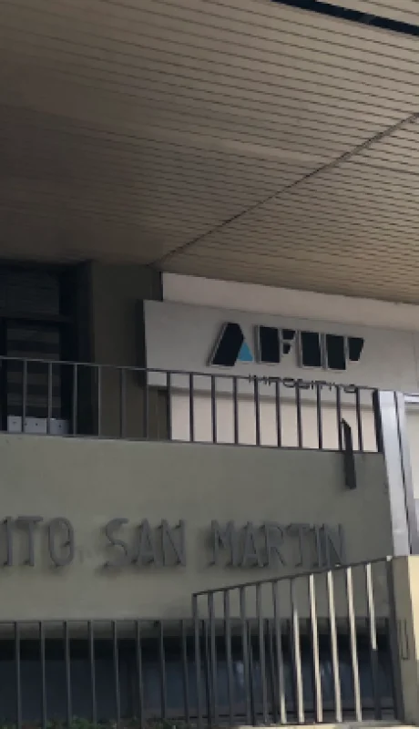 Sede de la ex AFIP en el departamento de general San Martin, Mendoza, que cerrará en los próximos días.