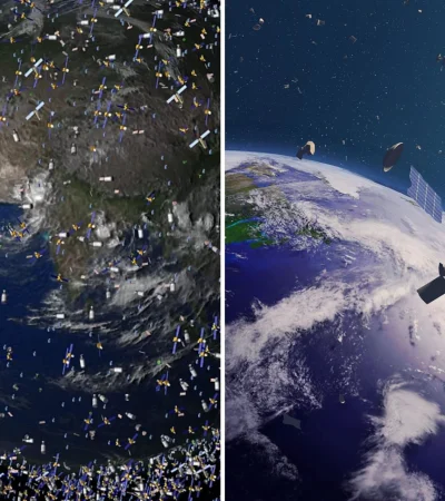 La basura espacial podría convertirse en un problema terrestre.