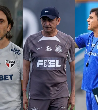 Zubeldía, Ramón Díaz y Quinteros no la pasan bien en Brasil.