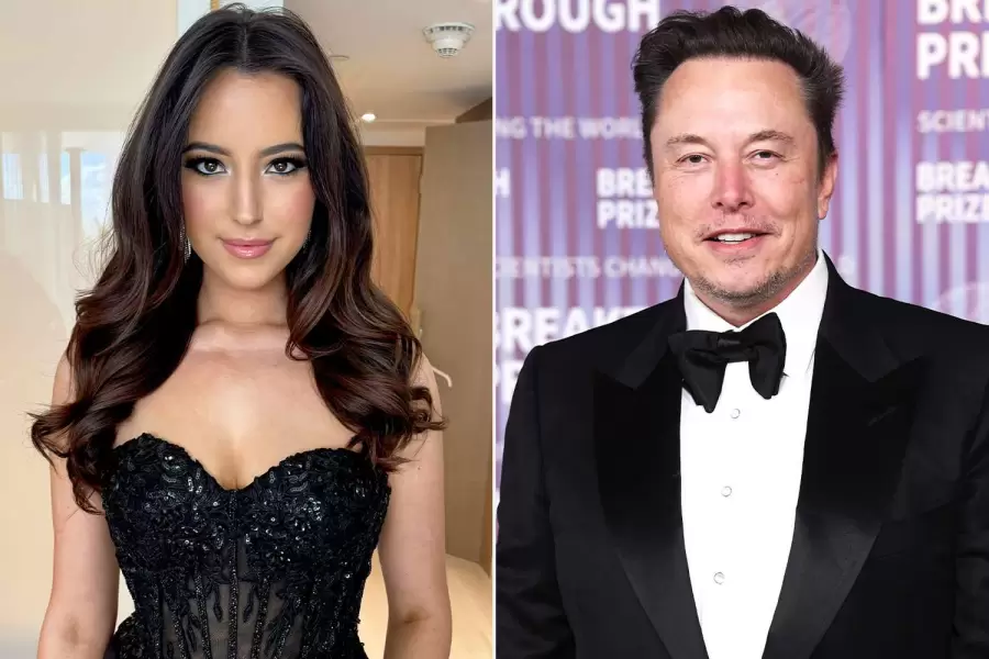 Ashley St. Clair y Elon Musk