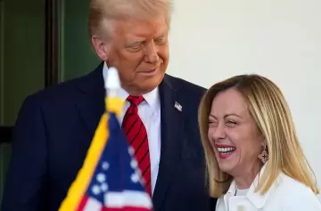 Giorgia Meloni calmó las ínfulas arancelarias de Trump