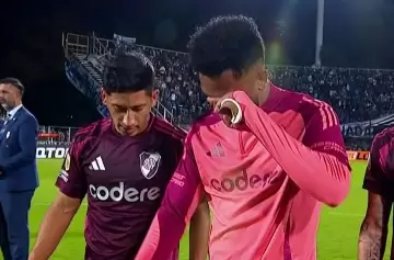 Miguel Borja se largó a llorar y encendió las alarmas en River