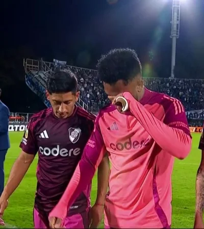 Borja podría perderse el Superclásico.