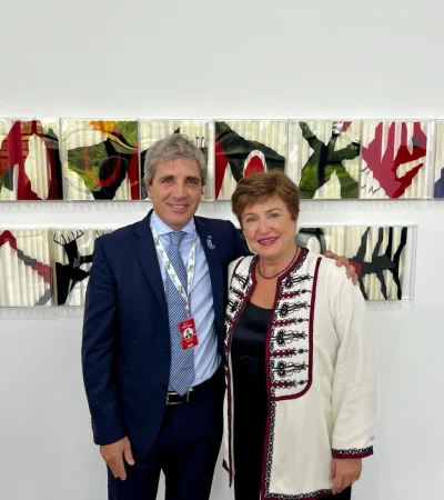 Caputo y Gueorgieva, amistad necesaria.