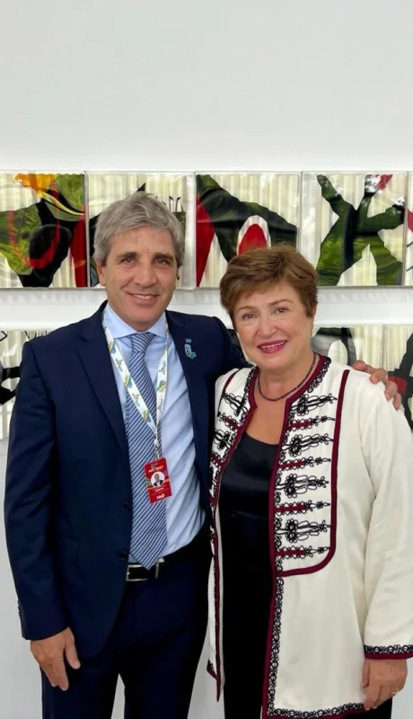 Caputo y Gueorgieva, amistad necesaria.