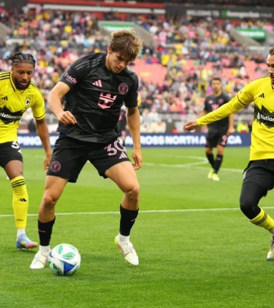 El Inter Miami venció a Columbus Crew y es puntero de la MLS