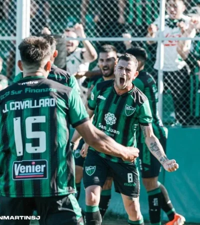 San Martín de San Juan se hizo fuerte de local.