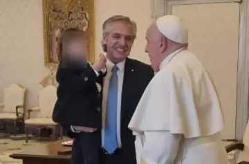 "Sigo luchando para poder verte": el mensaje de Alberto Fernández a su hijo en Pascuas