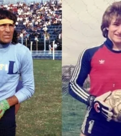 Javier Milei en su época de arquero/ Fuente: Web