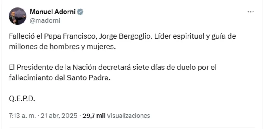 Duelo nacional.
