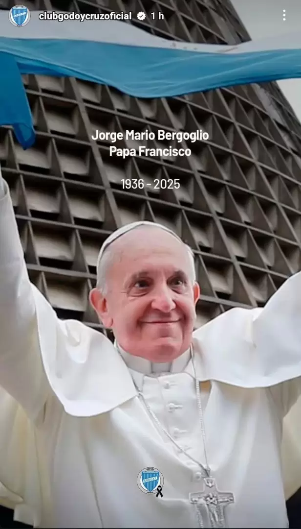 El mensaje de Godoy Cruz.