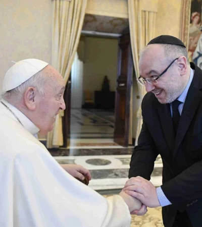 Francisco junto a Szlajen.