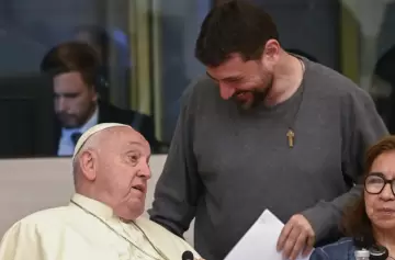 Papa Francisco: el video del choripán con Grabois que desató confusión en redes