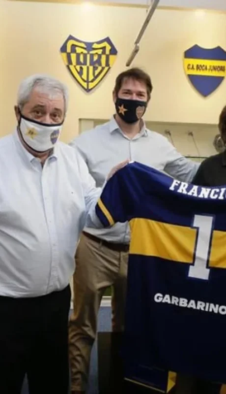 Boca recordó a Francisco I.