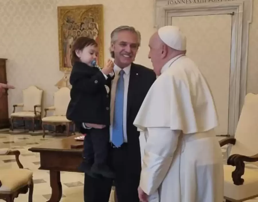 Visita del expresidente Alberto Fernández