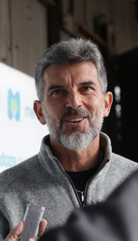 Intendente de la Ciudad de Mendoza Ulpiano Suarez.