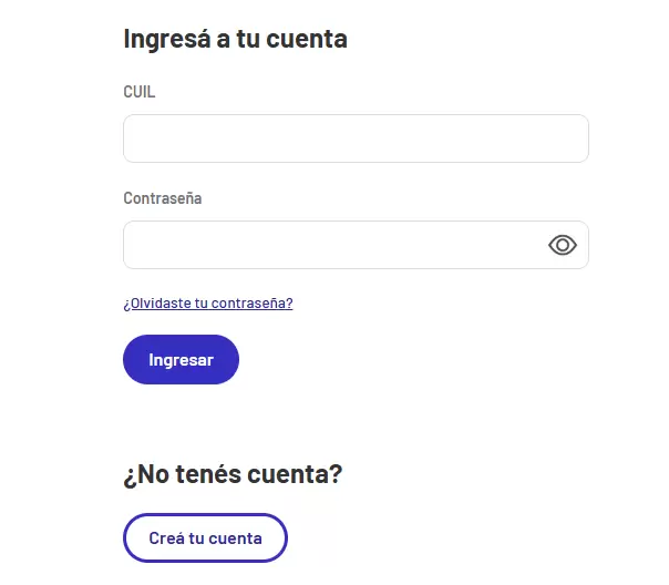 Se recomienda entrar por la web y no por la aplicación