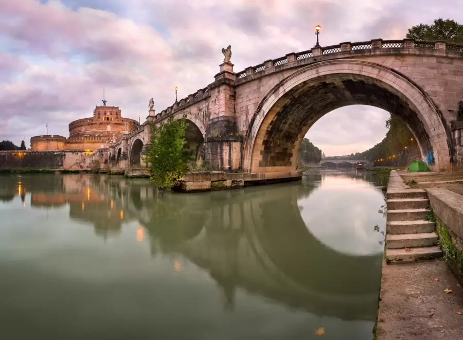 Ponte Sant'Angelo. Roma.
