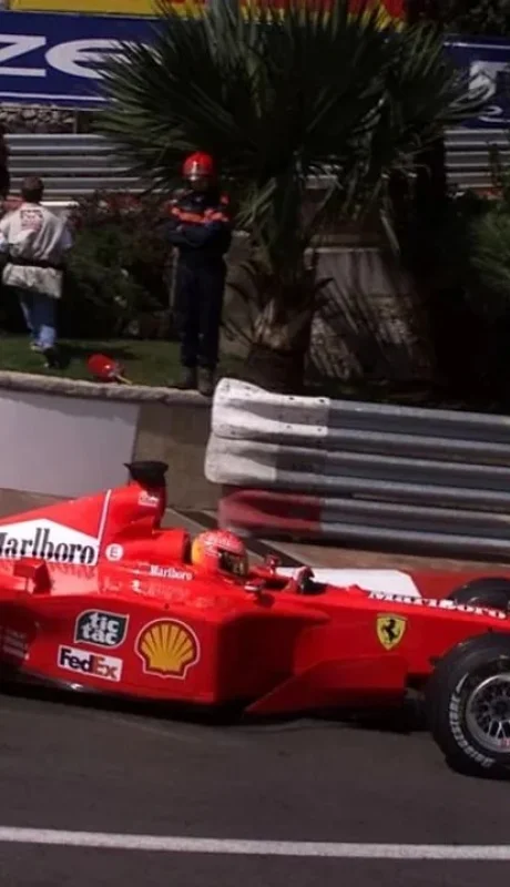 Schumacher en Mónaco en el 2001.