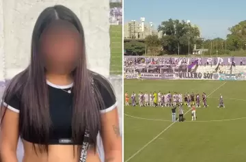 "Viuda negra" buscada por Interpol, cayó en un partido de la Primera B