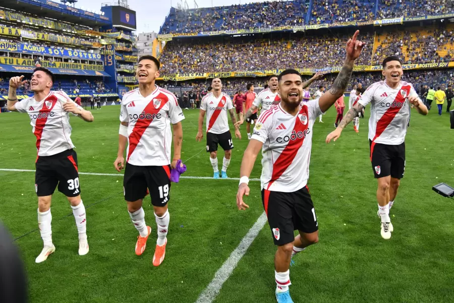 En el último Superclásico festejó River.