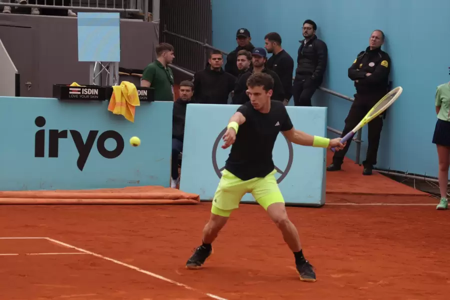 Juan Manuel Cerúndolo y un gran nivel