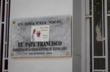 Proponen declarar patrimonio arquitectónico la casa donde nació el papa Francisco