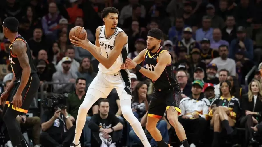 Victor Wembanyama en San Antonio Spurs.