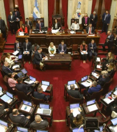 El Senado homenajeó al papa Francisco destacando su figura global.