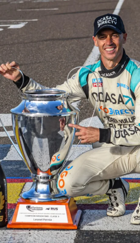 Leonel Pernía afuera de las pistas por dos años.