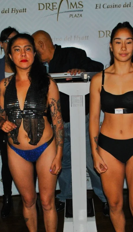 La presentación del combate de este viernes