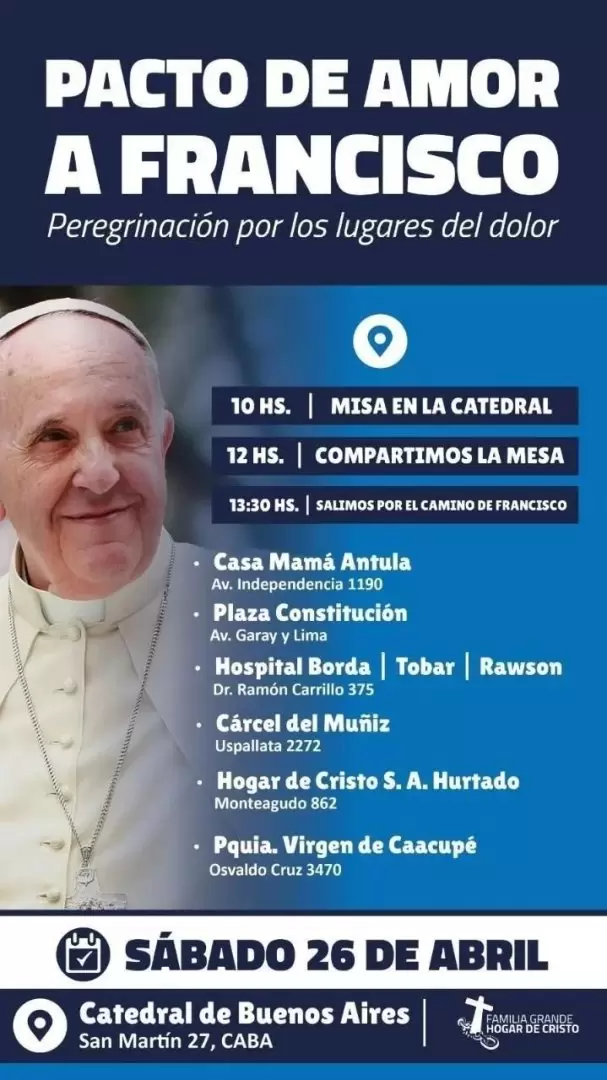 Despedida del papa Francisco en Argentina