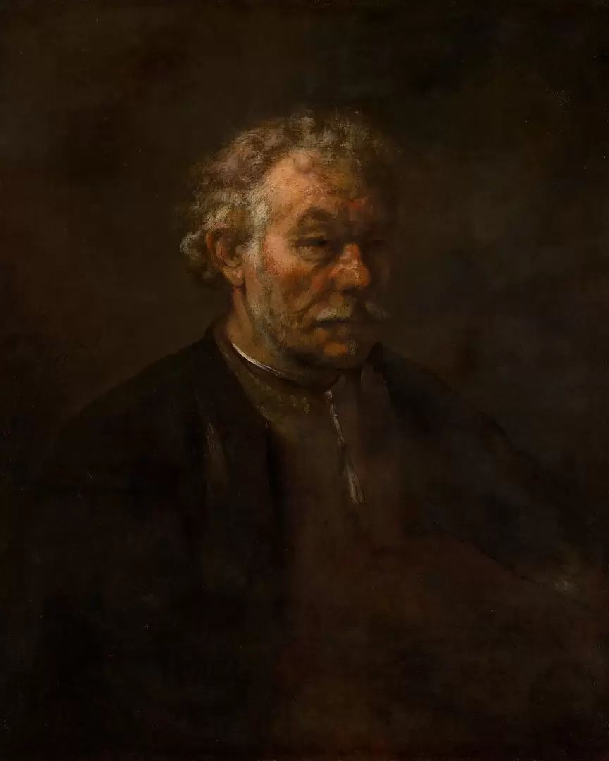 Tronie de un anciano (1630).