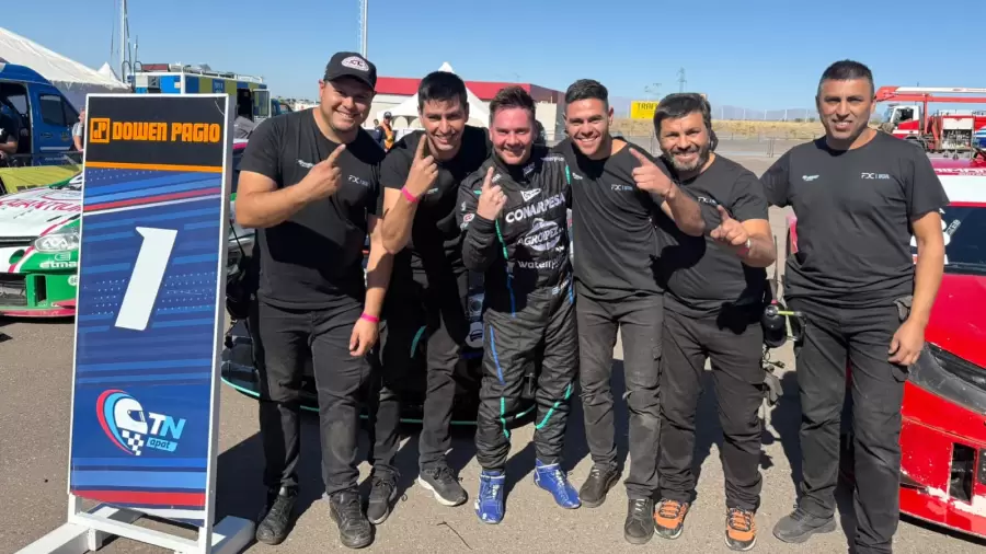 Bernardo Llaver y su equipo en San Juan/ Fuente: ACTC