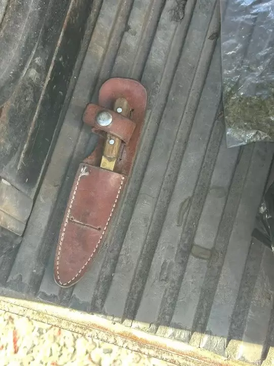 Uno de los objetos contundentes requisados