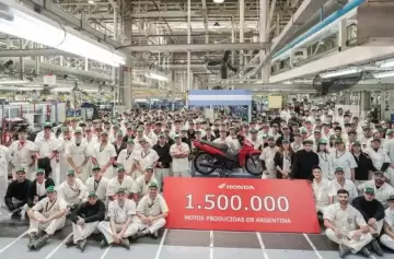 Honda Argentina celebró el millón y medio de motos fabricadas en el país