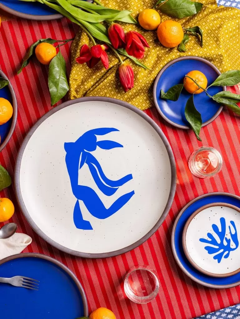 Vajilla de Alex Matisse.