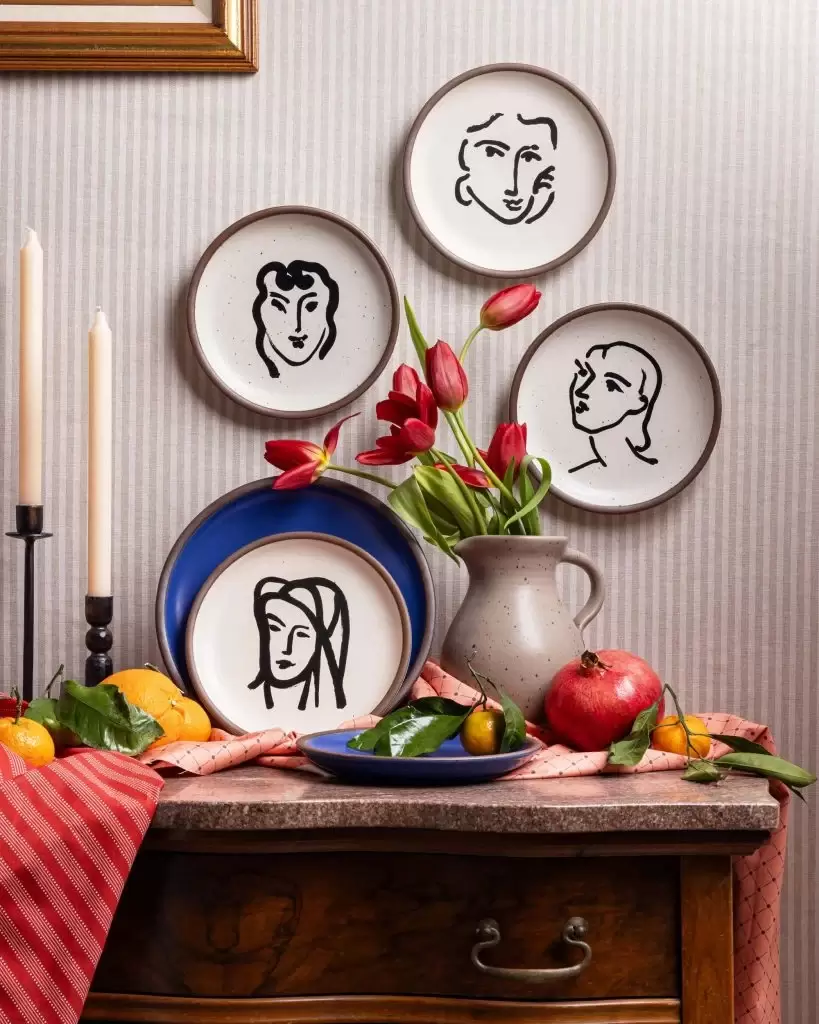 Vajilla de Alex Matisse.