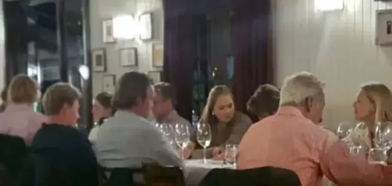 Los reyes en su visita en el 2024