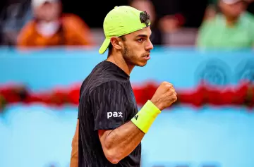 Francisco Cerúndolo venció a Zverev y está en cuartos de final del Masters 1000 de Madrid
