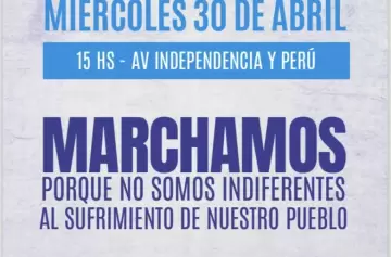 La CGT, las dos CTA, gremios y organizaciones sociales marchan por el Día del Trabajador