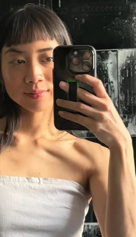 La actriz Débora Nishimoto.